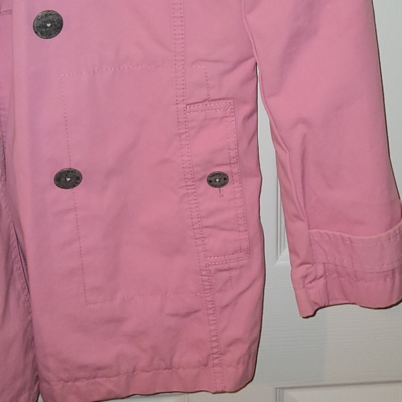 Tommy Hilfiger pink trench coat. Size M - Picture 4 of 12